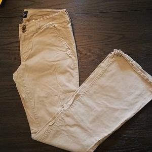American Eagle Artist Khaki Flare Pants